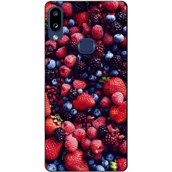 

Бампер силиконовый чехол Candy для Samsung A10s с рисунком Ягоды