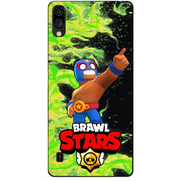 

Силиконовый чехол бампер Candy для ZTE Blade A5 2020 с Героем Brawl Stars Эль Примо