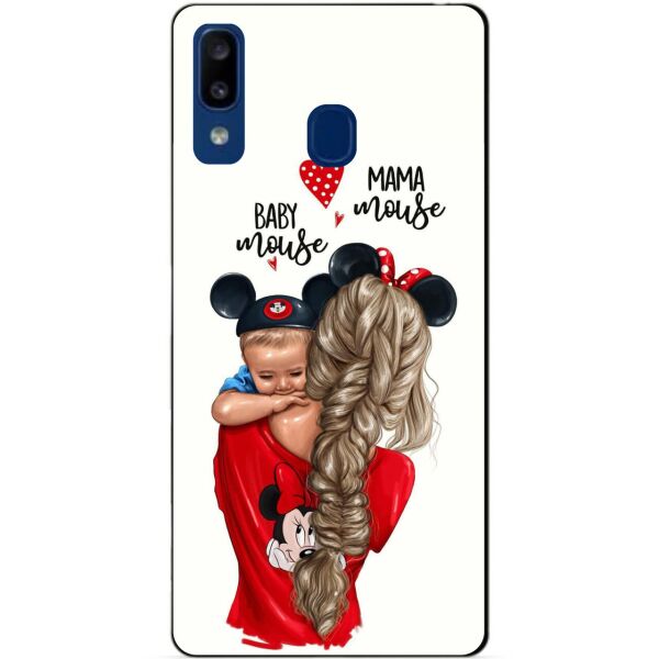 

Бампер силиконовый чехол Candy для Samsung A20 2019 Galaxy A205f с рисунком Mouse