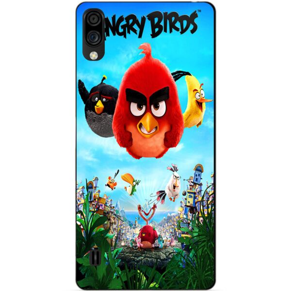 

Силиконовый чехол бампер Candy для ZTE Blade A5 2020 с рисунком Angry Birds