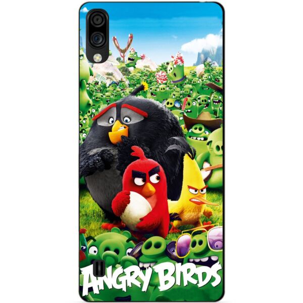 

Силиконовый чехол бампер Candy для ZTE Blade A5 2020 с рисунком Angry Birds Свиньи