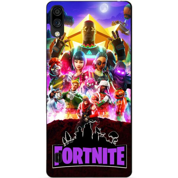 

Силиконовый чехол бампер Candy для ZTE Blade A5 2020 с рисунком Fortnite