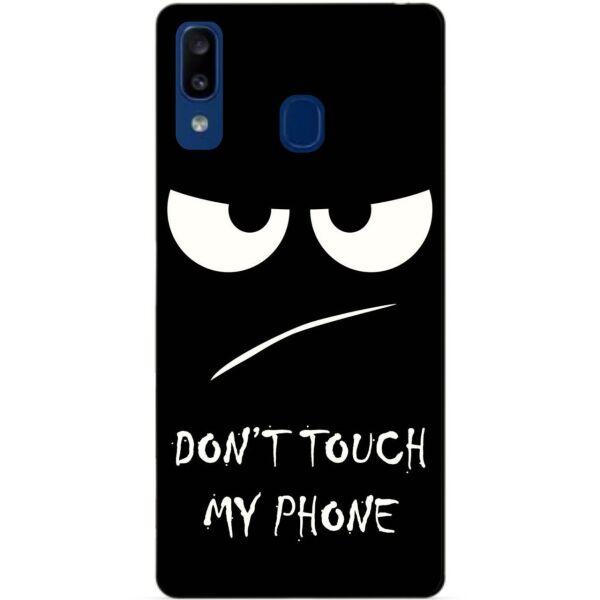 

Силиконовый чехол Candy для Samsung A20 2019 Galaxy A205f с рисунком Dont touch