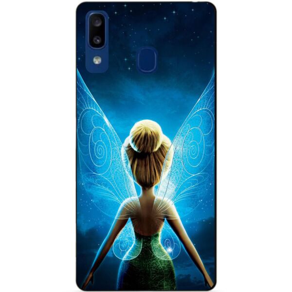 

Бампер силиконовый чехол Candy для Samsung A20 2019 Galaxy A205f с рисунком Фея Динь-Динь