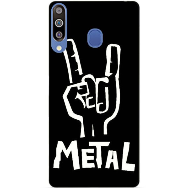 

Бампер силиконовый чехол Candy для Samsung A20s 2019 Galaxy A207f с рисунком Metal