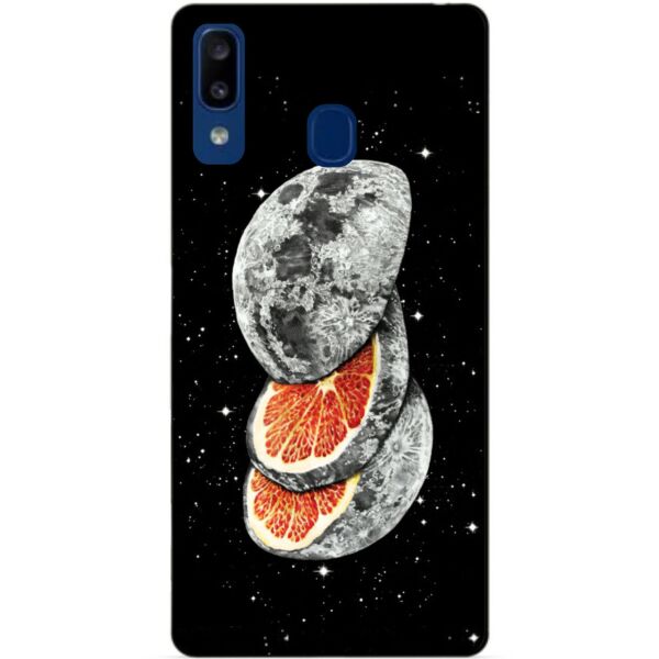 

Силиконовый чехол Candy для Samsung A20 2019 Galaxy A205f с рисунком Апельсин