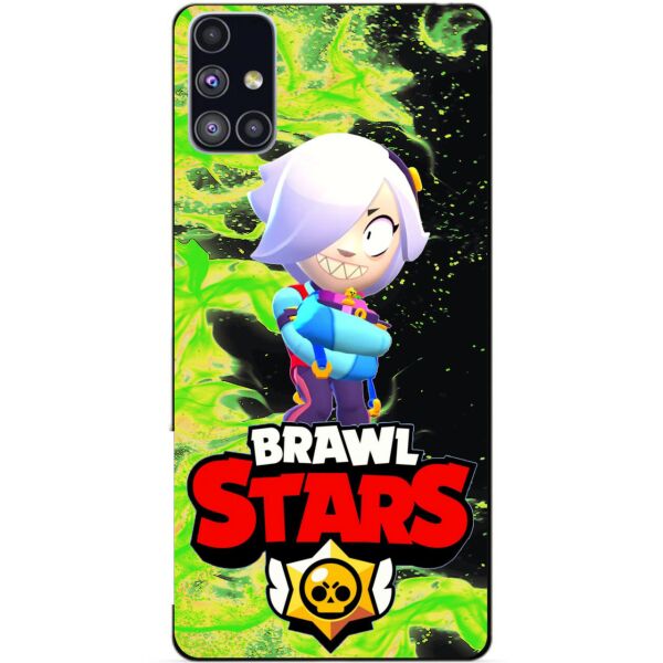 

Силиконовый бампер чехол Candy для Samsung M51 с Героем Brawl Stars Колетт