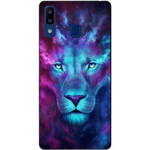 

Силиконовый чехол Candy для Samsung A20 2019 Galaxy A205f с рисунком Космический лев
