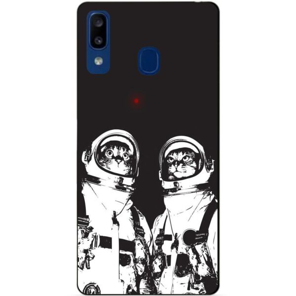 

Силиконовый чехол Candy для Samsung A20 2019 Galaxy A205f с рисунком Коты Астронавты