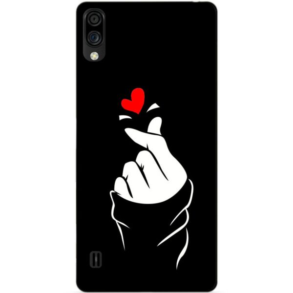 

Силиконовый чехол бампер Candy для ZTE Blade A5 2020 с рисунком Знак любви