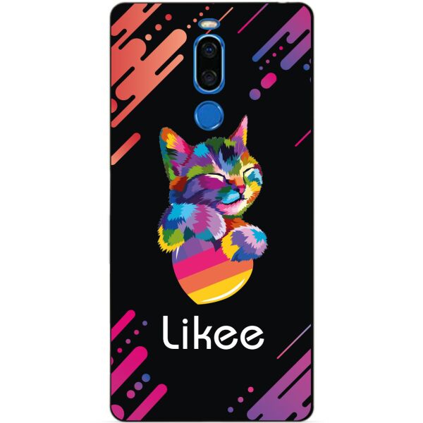 

Силиконовый бампер чехол Candy для Meizu X8 с рисунком Likee