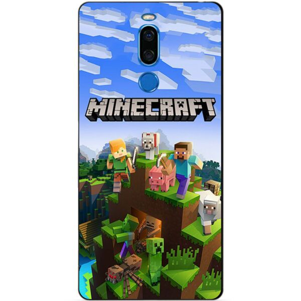 

Силиконовый бампер чехол Candy для Meizu X8 с рисунком Minecraft