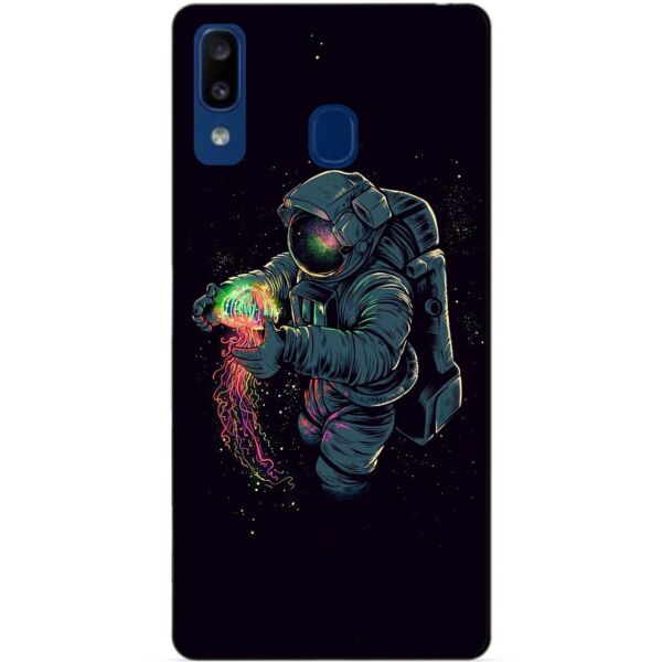 

Силиконовый чехол Candy для Samsung A20 2019 Galaxy A205f с рисунком Медуза
