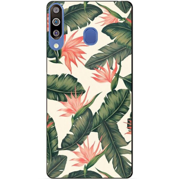 

Бампер силиконовый чехол Candy для Samsung A20s 2019 Galaxy A207f с рисунком Листья банана