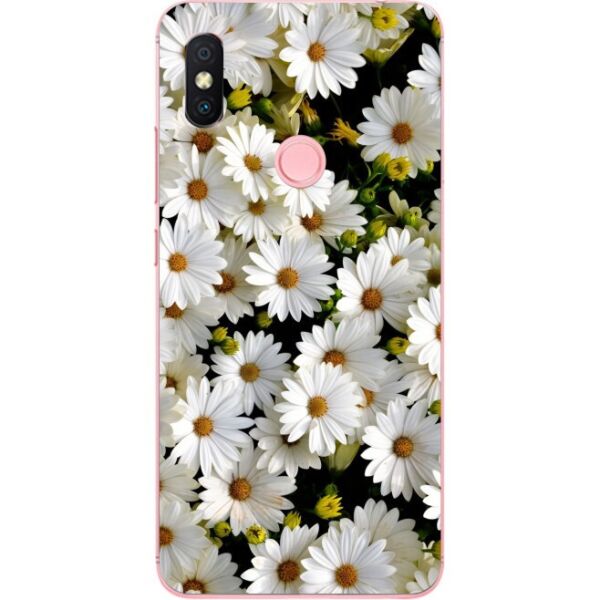 

Силиконовый бампер Candy для Huawei P Smart Plus с рисунком Ромашки