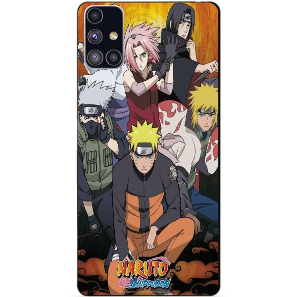 

Силиконовый бампер чехол Candy для Samsung M51 с рисунком Naruto