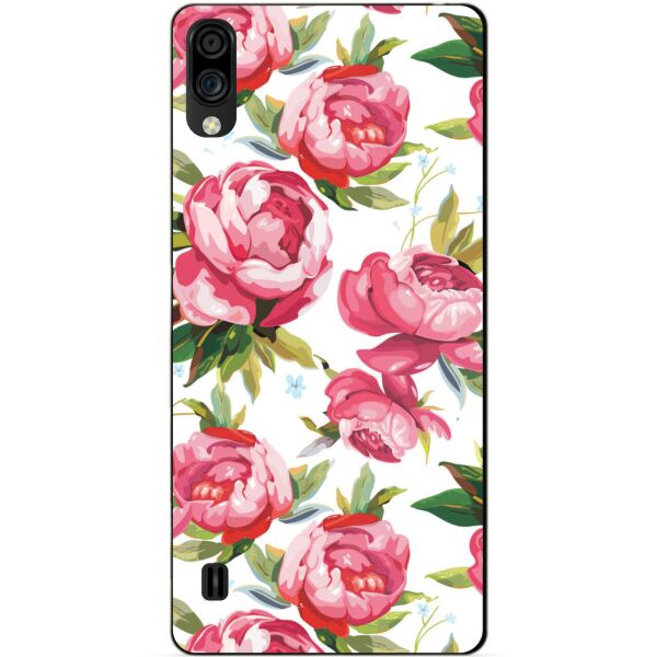

Силиконовый чехол бампер Candy для ZTE Blade A5 2020 с рисунком Пионы