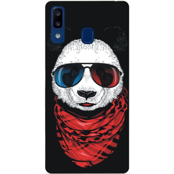 

Силиконовый чехол Candy для Samsung A20 2019 Galaxy A205f с рисунком Панда в очках