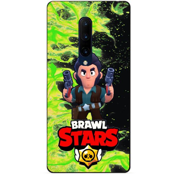 

Силиконовый бампер чехол Candy для OnePlus 7 Pro с Героем Brawl Stars Кольт