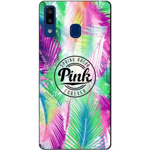

Силиконовый чехол Candy для Samsung A20 2019 Galaxy A205f с рисунком Перья