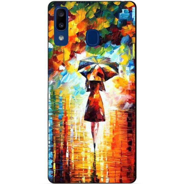 

Силиконовый чехол Candy для Samsung A20 2019 Galaxy A205f с рисунком Прогулка