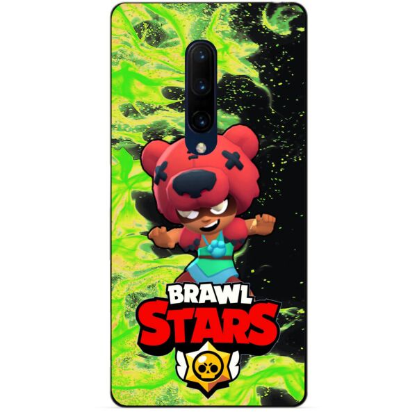 

Силиконовый бампер чехол Candy для OnePlus 7 Pro с Героем Brawl Stars Нита