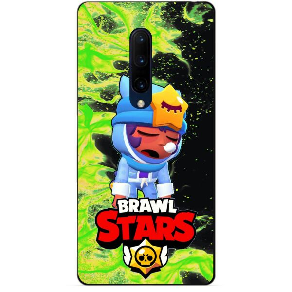 

Силиконовый бампер чехол Candy для OnePlus 7 Pro с Героем Brawl Stars Сонный Сэнди