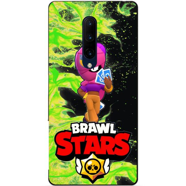 

Силиконовый бампер чехол Candy для OnePlus 7 Pro с Героем Brawl Stars Тара
