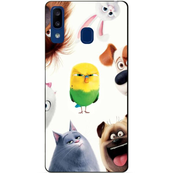 

Силиконовый чехол Candy для Samsung A20 2019 Galaxy A205f с рисунком Тайная жизнь домашних животных