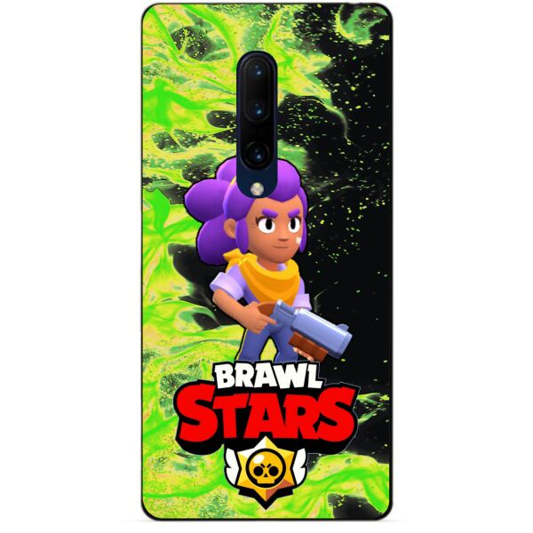 

Силиконовый бампер чехол Candy для OnePlus 7 Pro с Героем Brawl Stars Шелли