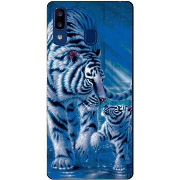 

Силиконовый чехол Candy для Samsung A20 2019 Galaxy A205f с рисунком Тигры