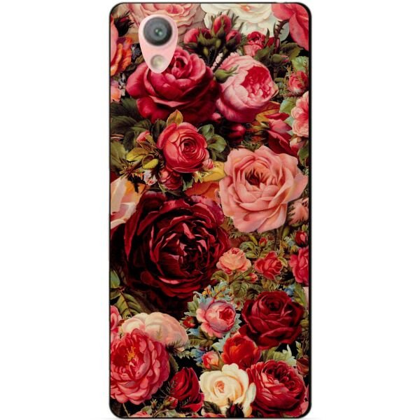 

Силиконовый бампер чехол Candy для Sony L1 G3312 с рисунком Красные Розы