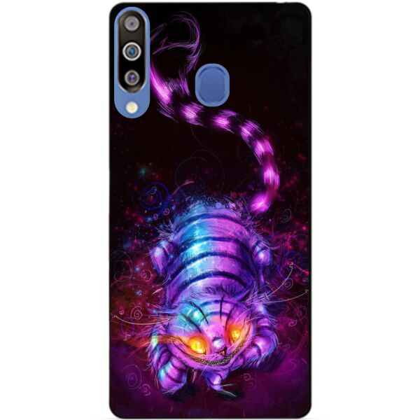 

Бампер силиконовый чехол Candy для Samsung A20s 2019 Galaxy A207f с рисунком Чеширский кот