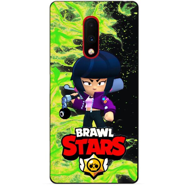 

Силиконовый бампер чехол Candy для OnePlus 7 с Героем Brawl Stars Биби