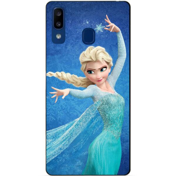 

Силиконовый чехол Candy для Samsung A20 2019 Galaxy A205f с рисунком Эльза