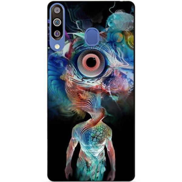 

Силиконовый чехол Candy для Samsung A20s 2019 Galaxy A207f с рисунком Глаз