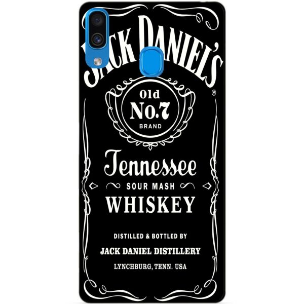 

Силиконовый чехол Candy для Samsung A30 2019 Galaxy A305f с рисунком Jack Daniels