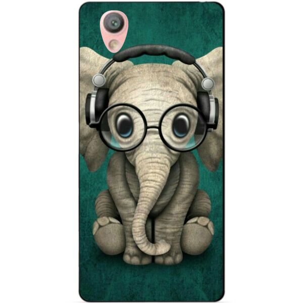 

Силиконовый бампер чехол Candy для Sony L1 G3312 Слоник