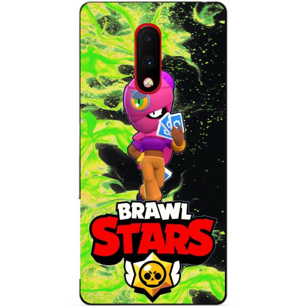 

Силиконовый бампер чехол Candy для OnePlus 7 с Героем Brawl Stars Тара