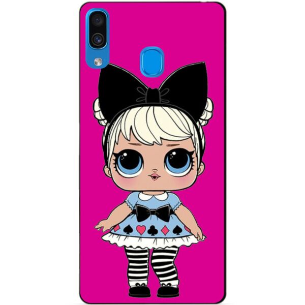 

Силиконовый чехол Candy для Samsung A30 2019 Galaxy A305f с рисунком Куколка LOL