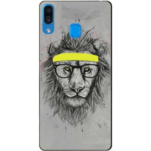

Силиконовый чехол Candy для Samsung A30 2019 Galaxy A305f с рисунком Лев