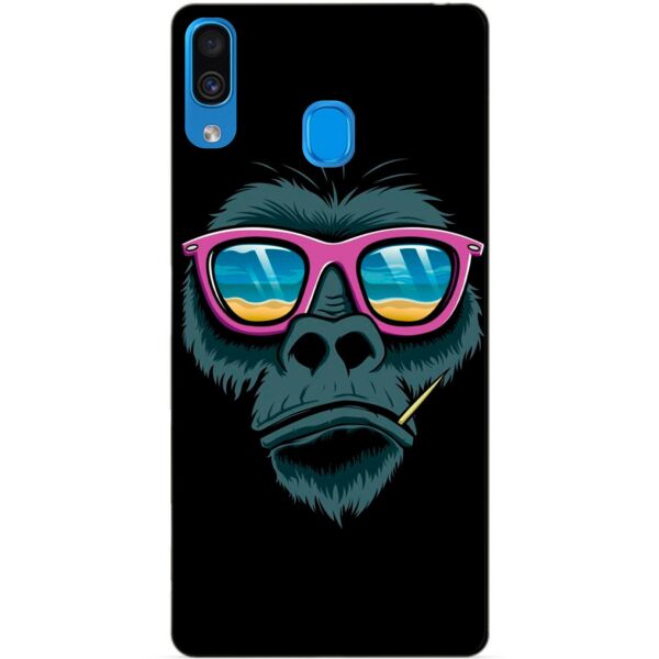 

Силиконовый чехол Candy для Samsung A30 2019 Galaxy A305f с рисунком Обезьяна