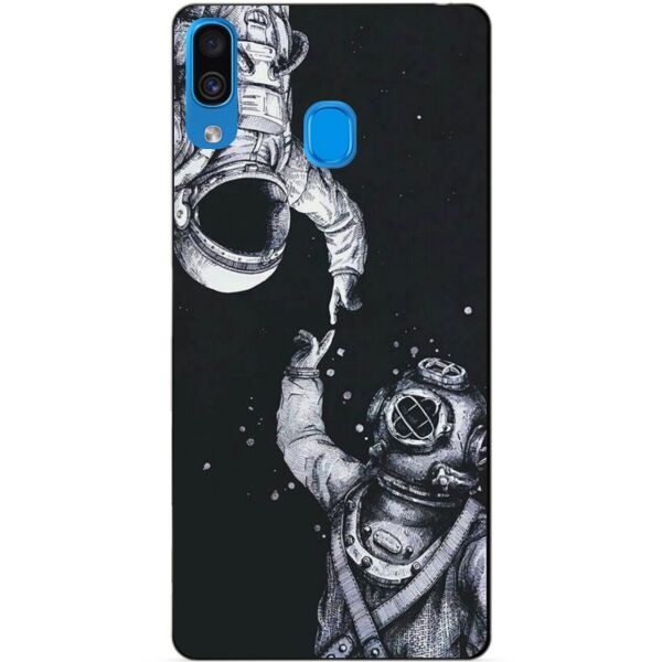 

Силиконовый чехол Candy для Samsung A30 2019 Galaxy A305f с рисунком Сближение