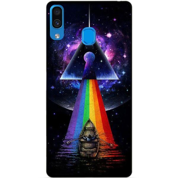 

Бампер силиконовый чехол Candy для Samsung A30 2019 Galaxy A305f с рисунком Лодка