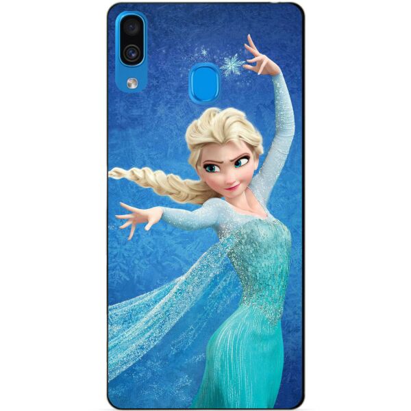 

Силиконовый чехол Candy для Samsung A30 2019 Galaxy A305f с рисунком Эльза