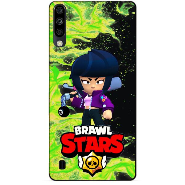 

Силиконовый чехол бампер Candy для ZTE Blade A7 2020 с Героем Brawl Stars Биби