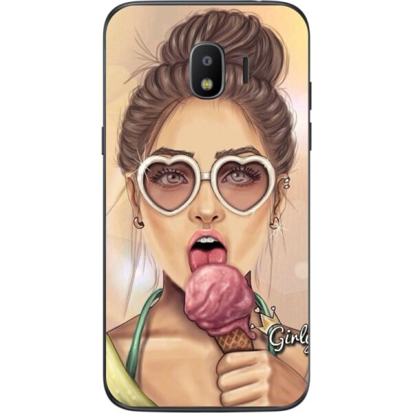

Силиконовый бампер Candy для Samsung J2 Core Galaxy J260 с рисунком Мороженное