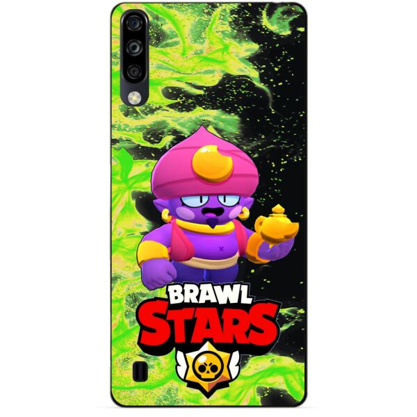 

Силиконовый чехол бампер Candy для ZTE Blade A7 2020 с Героем Brawl Stars Джин