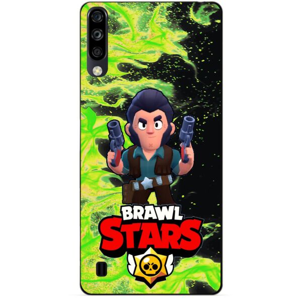 

Силиконовый чехол бампер Candy для ZTE Blade A7 2020 с Героем Brawl Stars Кольт