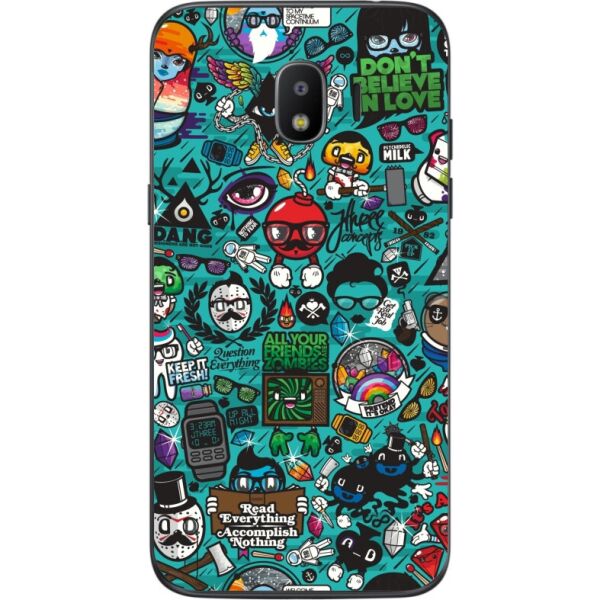 

Силиконовый бампер Candy для Samsung J2 Core Galaxy J260 с рисунком Стикеры